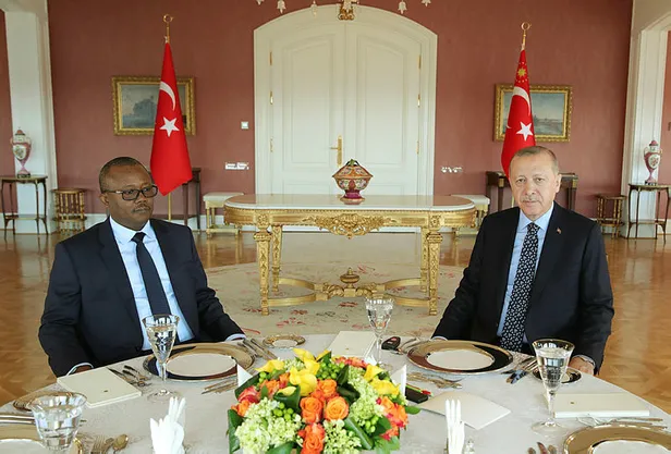 Son dakika: Başkan Erdoğan, Gine Bissau Seçilmiş Cumhurbaşkanı Embalo'yla bir araya geldi-4