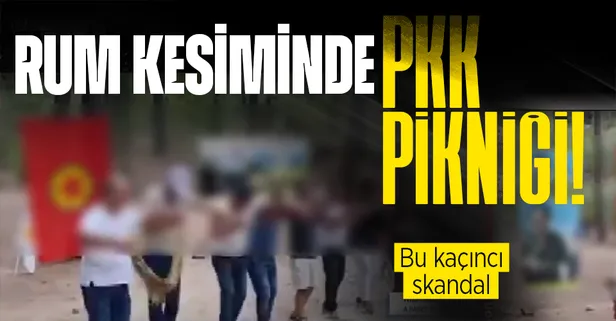 Güney Kıbrıs Rum kesiminde skandal! Terör örgütü PKK'nın propagandasını yaptılar