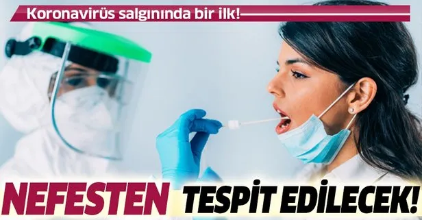 Koronavirüs testinde bir ilk!