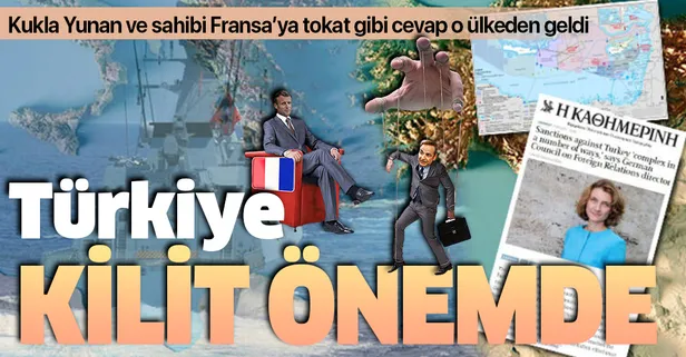Yunanistan ve Fransa'ya tokat gibi cevap Almanya'dan geldi: Türkiye kilit öneme sahip!
