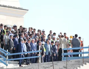 Başkan Erdoğan Çamlıca Camiini inceledi