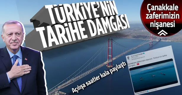 Zaferimizin nişanesi, Türkiye’nin tarihe damgası