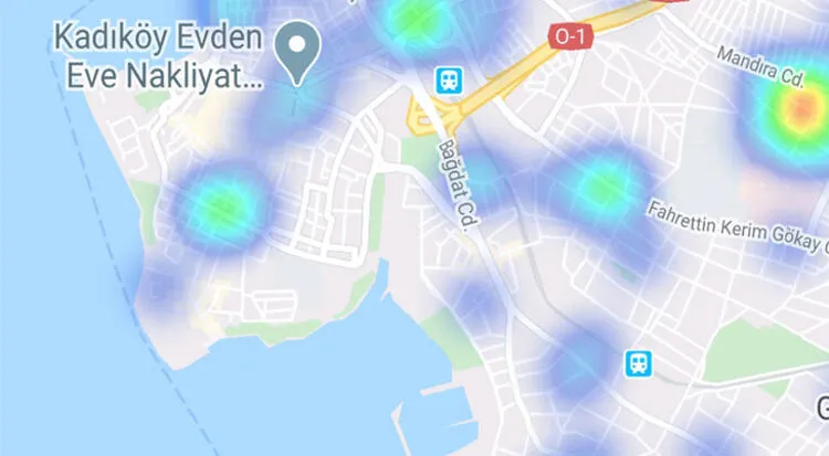İstanbul'un güncel koronavirüs yoğunluk haritası! İşte ilçe ilçe İstanbul koronavirüs vaka haritası | Hayat Eve Sığar - 22