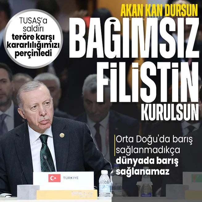 Başkan Erdoğandan BRICS Zirvesinde önemli açıklamalar