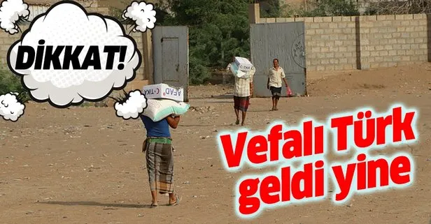 TİKA iç savaşın ağır şartlarında olan Yemen’e, Kurban Bayramı öncesi gıda yardımı yaptı: Vefakar Türk halkına çok teşekkür ederim