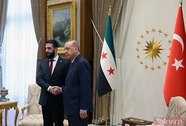 Ahmed Şara'dan Başkan Erdoğan'a teşekkür! "Kardeş Türkiye" vurgusu: İş birliğinin güçlenmesini sabırsızlıkla bekliyoruz - 5