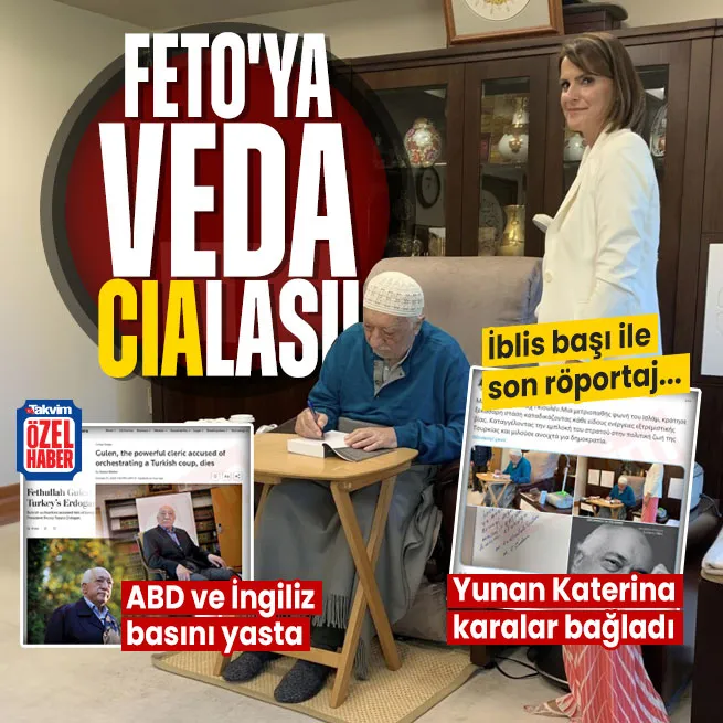 CIAden ısmarlama haberlerle FETOyu aklama operasyonu! ABD ve İngiliz basını yasta... Yunan Katerina karalar bağladı