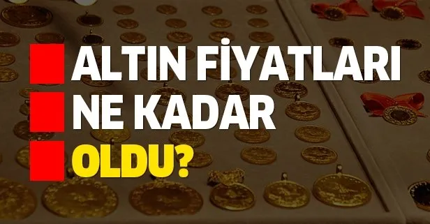 Çeyrek ve gram altın fiyatları ne kadar oldu?