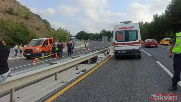 Düzce'de korkunç kaza! Motosiklet refüje çarptı: İki genç hayatını kaybetti - 15
