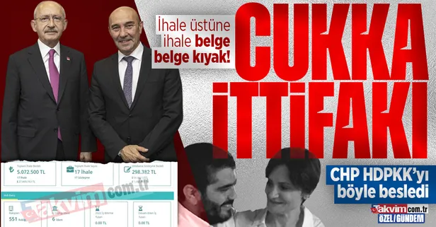 CHP'li Tunç Soyer HDPKK'lı Ahmet Saymadi'yi ihalelerle besledi... İzmir Büyükşehir Belediyesi'nden belge belge kıyak!