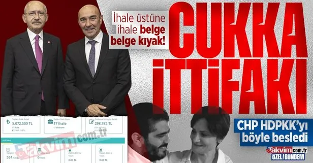 CHP’li Tunç Soyer HDPKK’lı Ahmet Saymadi’yi ihalelerle besledi... İzmir Büyükşehir Belediyesi’nden belge belge kıyak!