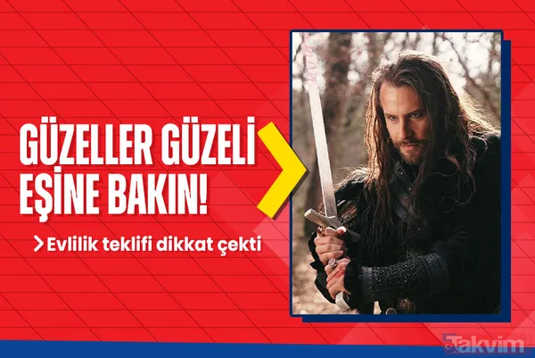 Kuruluş Osman'ın Komutan Lucas'ı Özgür Çevik’in sokak ortasında evlilik teklifi ettiği eşi güzelliğiyle hayran bıraktı! - 1