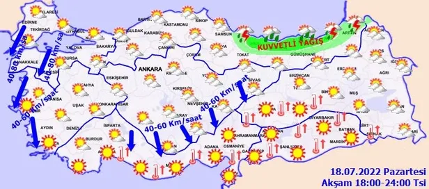 HAVA DURUMU | İstanbul için fırtına uyarısı! Meteorolojiden 11 il için sarı kodlu uyarı-6