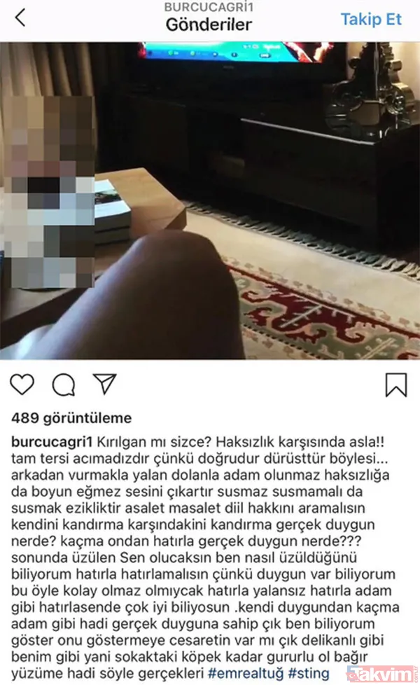 Çağla'nın eski eski eşine yeni sevgilisinden gönderme! - 5