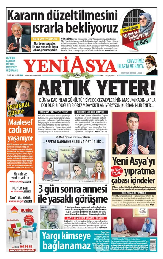 Yeni Asya artık açık açık FETÖ propagandası yapıyor-2