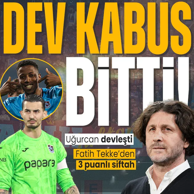 Dev kabus bitti! Başakşehir - Trabzonspor: 0-3 | MAÇ SONUCU