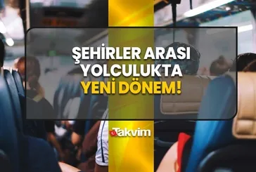 Yolcu otobüslerinde yeni dönem