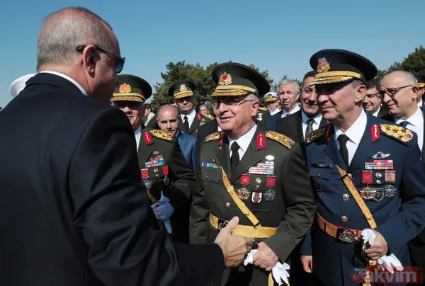 Büyük Zaferin 97'nci yıl dönümü! Anıtkabir'den özel kareler - 25