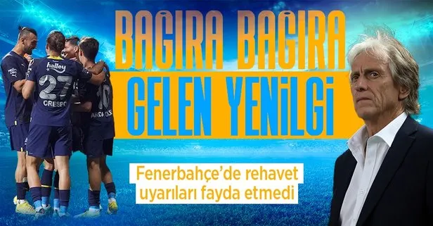 Fenerbahçe’de fazla havaya girmeyin uyarıları Giresunspor yenilgisini önleyemedi