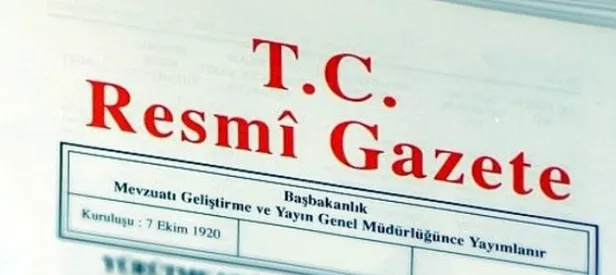 Irak ve Suriye tezkeresi Resmi Gazete'de