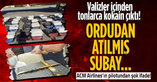 Pilotun ifadesine ulaşıldı: Valizler askeri üssünde...