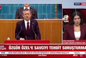 Özgür Özel'e "Akın Gürlek" soruşturması!