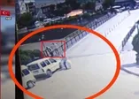 Samsun Terme'de köprünün çökme anı kamerada