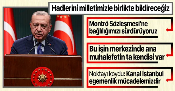 Başkan Erdoğan'dan 104 emekli amirale sert tepki