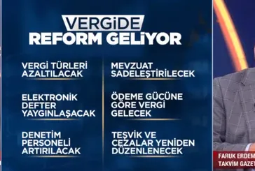 Ekonomi yönetimi 6 adımlı vergi reformu için harekete geçti!