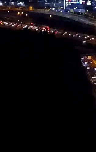 SON DAKİKA: Tam kapanma öncesi İstanbul'da trafik yoğunluğu geceden başladı!
