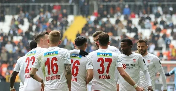 Pedro Henrique’den gol şov! Adana Demirspor 2-3 Sivasspor maçı canlı anlatım izle
