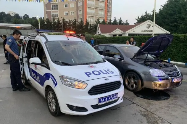 İstanbul'da hareketli dakikalar! 18 kilometre sonra...