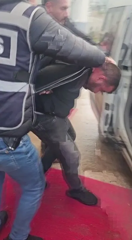 Dayı tutuklandı. (İHA)