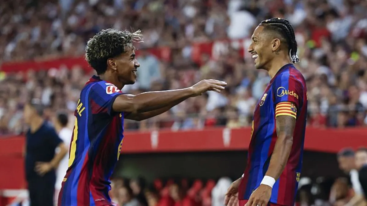 Galatasaray'ın rakibi Barcelona'da Raphinha sakatlandı