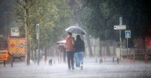 HAVA DURUMU | Meteorolojiden kuvvetli yağış ve rüzgar uyarısı | 9 Eylül İstanbul’da hava nasıl olacak?