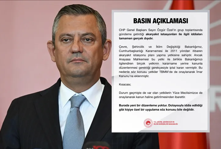 Akaryakıt istasyonu ile ilgili iddialara yalanlama