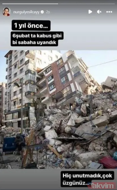 Ünlülerden 6 Şubat paylaşımları: Unutmadık, unutmayacağız! Alişan, Esra Erol, Demet Akalın, Pınar Altuğ, Özge Törer, Burak Özçivit... - 17