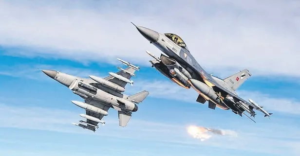 İhlali affetmedik: F-16’lar İHA’yı düşürdü!