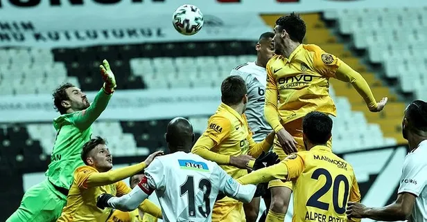 Beşiktaş iki farklı öne geçtiği maçta Ankaragücü’ne takıldı
