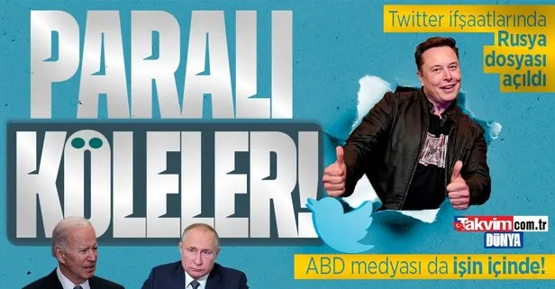 Twitter ifşaatlarında Rusya dosyası açıldı! ABD’nin siyasete müdahale iddiaları çöktü