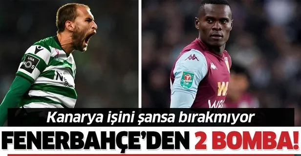 Fenerbahçe’den 2 bomba! Bas Dost ve Mbwana Samatta