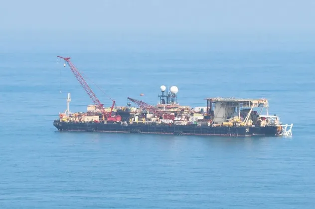 Tam gaz hazırlık! Karadeniz'deki 540 milyar metreküplük doğalgazı taşıyacak borular deniz tabanına yerleşiyor
