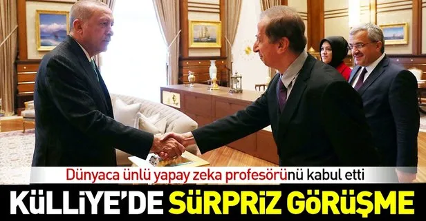 Başkan Erdoğan, dünyaca ünlü yapay zeka profesörü Yaser Ebu Mustafa ile görüştü! Yaser Ebu Mustafa  kimdir?