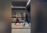 Pelin Karahan'dan boks şovu! Ring alev aldı...