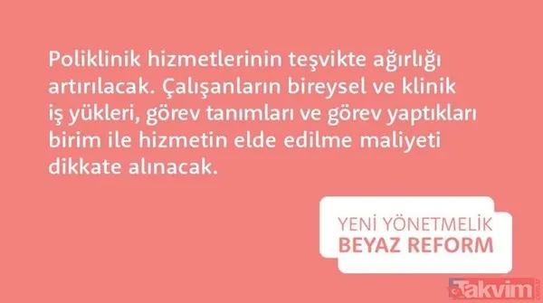 Sağlık Bakanı Fahrettin Koca yeni düzenlemeyi duyurdu: Performans Sistemi'nin fişi çekildi! Beyaz Reform devrede - 14