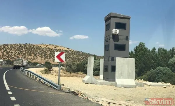 Diyarbakır-Mardin karayolunda zırhlı güvenlik kuleleri ilk kez görüntülendi!