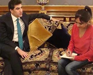 Barzani’den Taraf yazarına ders