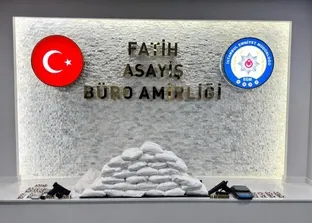 İstanbul Fatih’te evden 31 kilo kokain çıktı