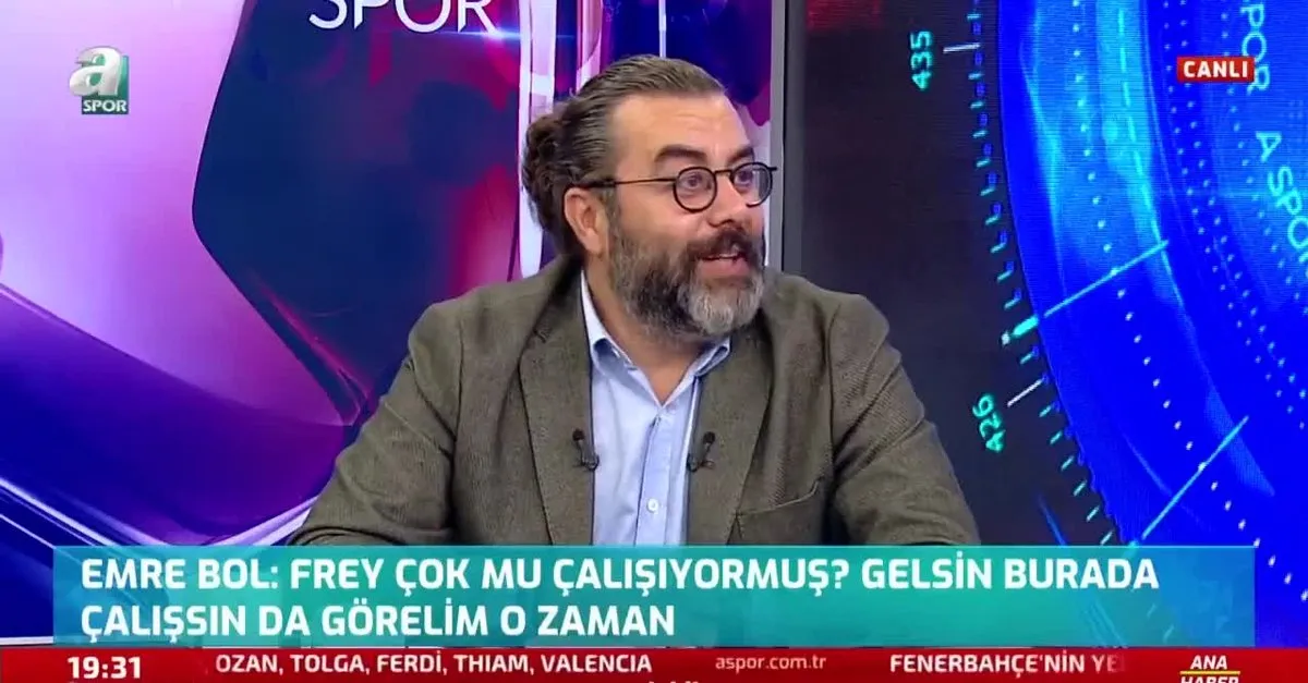 Emre Bol Dan Fenerbahceli Frey Icin Sok Sozler Futbolcu Degil Baska Bir Sey Videosunu Izle Takvim Tv