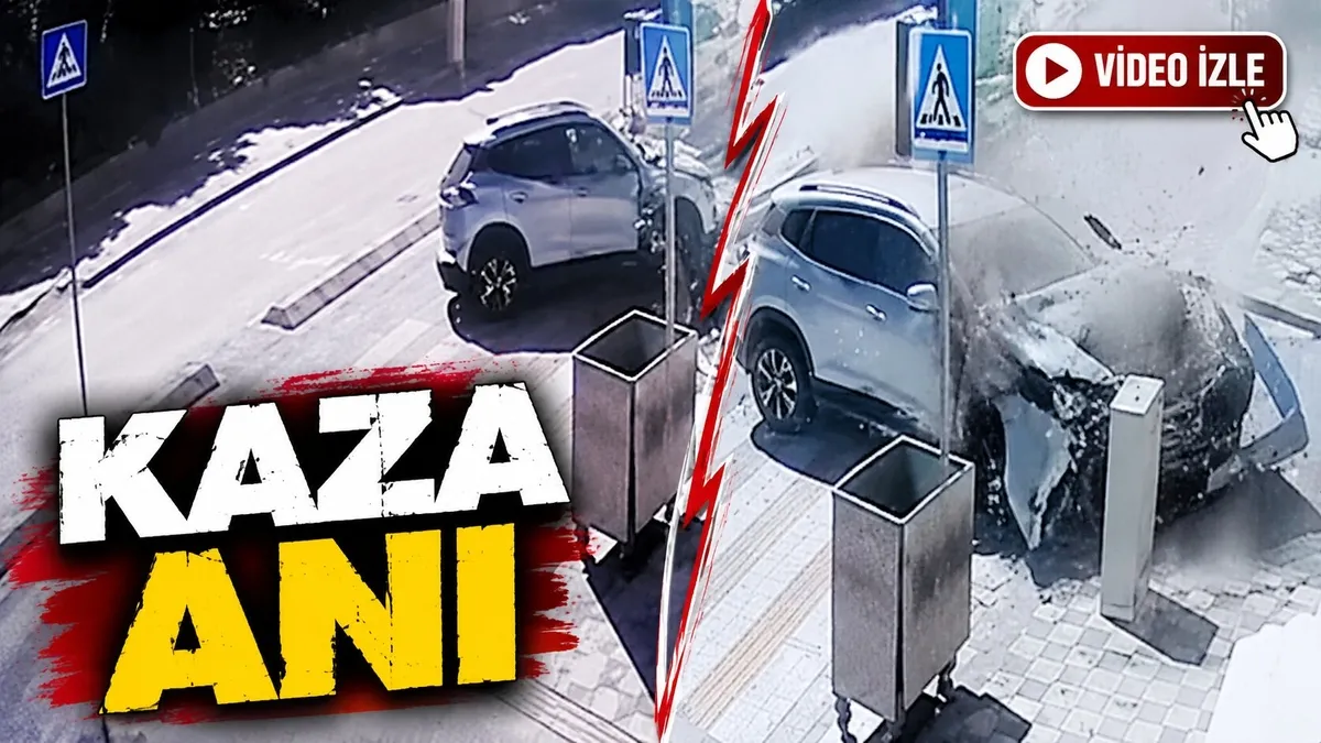 İki otomobil kafa kafaya çarpıştı: 3 yaralı